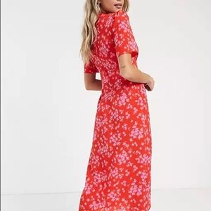 NWOT tags ASOS Collection Floral Midi Dress